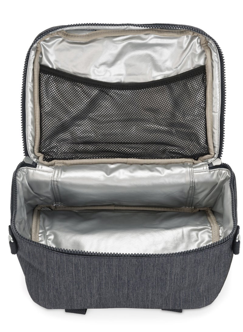 kipling Miyo kids Insulated medium lunch bag with trolley sleeve Dark Grey - Image 3
