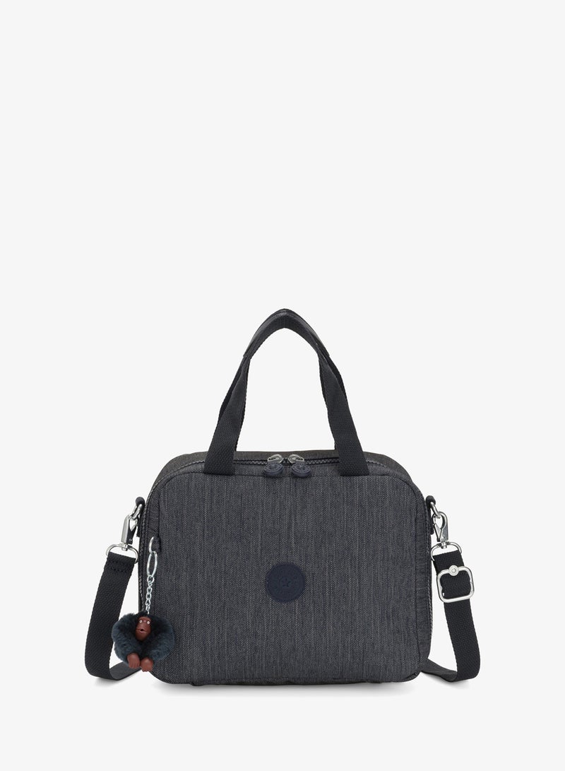 kipling Miyo kids Insulated medium lunch bag with trolley sleeve Dark Grey - Image 1