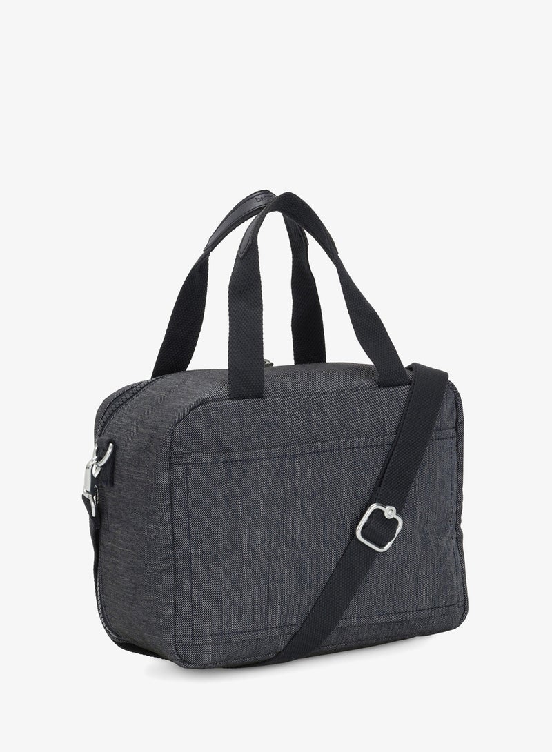 kipling Miyo kids Insulated medium lunch bag with trolley sleeve Dark Grey - Image 2