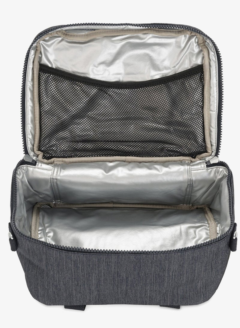 kipling Miyo kids Insulated medium lunch bag with trolley sleeve Dark Grey - Image 3
