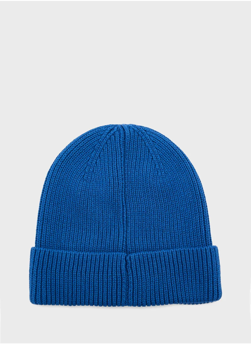جاك اند جونز Logo Print Knitted  Beanies