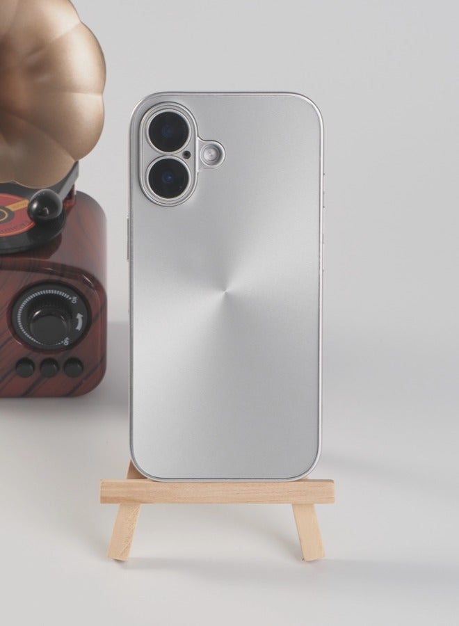 ShebSheb for iPhone 16 Case, Glossy Coating Phone Cases with Camera Lens Protector Soft TPU Shockproof Protective Cover - Image 1