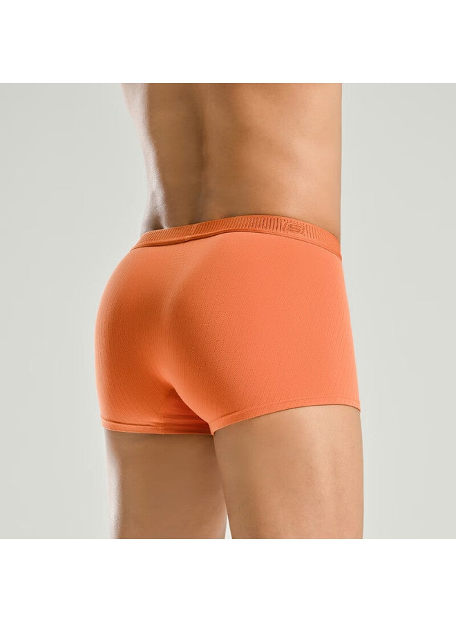 Skechers Official 7a Antibacterial Pure Cotton Underwear For Men, Comfortable Breathable Boxer Briefs, Men's Sports Sweat-absorbing Shorts, Gift Box - Image 2