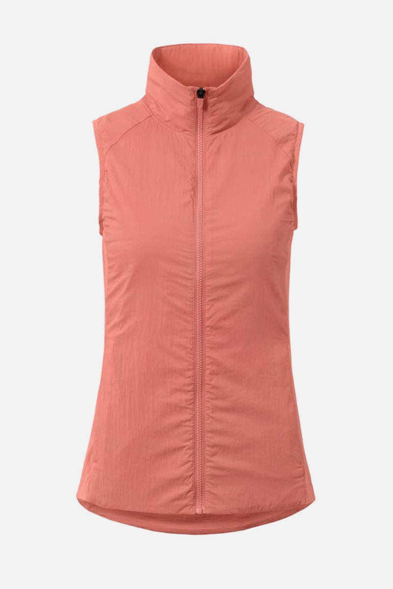 Tchibo Women Sportswear Fit Sleeveless Running Vest Jacket, Pink - Image 2