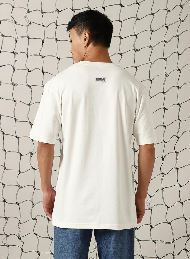 Hubberholme Men Printed Graphic Relaxed Fit T-Shirt - Image 3