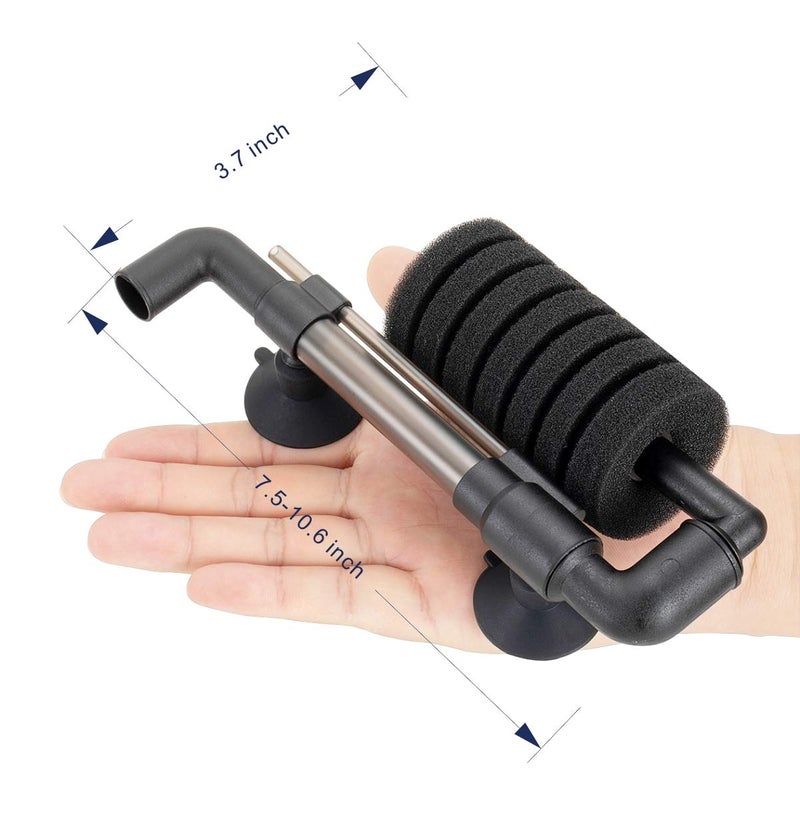 Hygger فلتر إسفنجي فردي من هيجر للأكواريوم لخزان سمك صغير سعة 5-15 جالون - Image 3