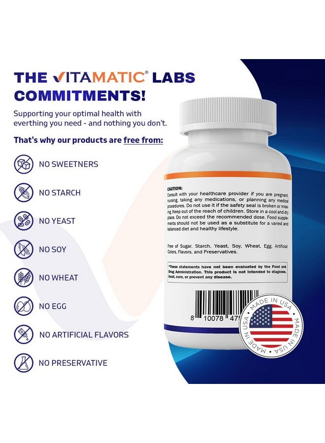 Vitamatic Lutein 40mg with Zeaxanthin 10mg, Eye Health Support Supplement, 240 Softgels - Image 5