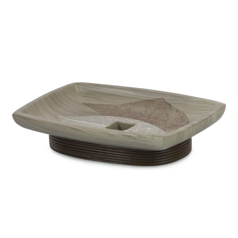 Obsessions Polyresin 4 Pcs Bathroom Set_Brown - Image 5