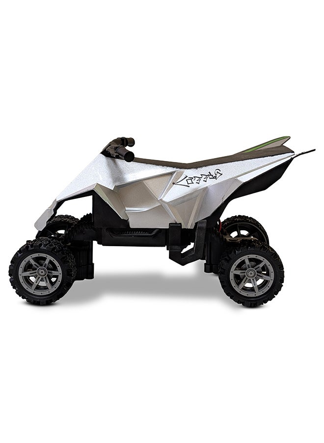 Mytoys Moto Off-Road Cyber Motorcycle – 4WD Remote Control Stunt Vehicle with Colourful Lights, 27MHz, for Kids - Image 2