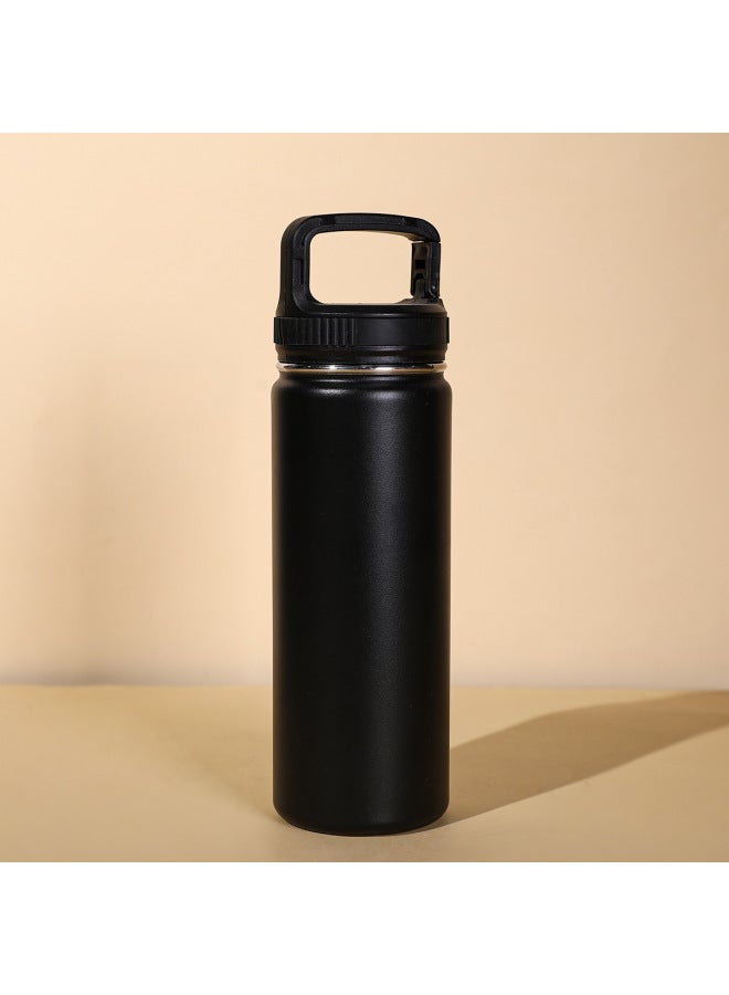 High-looking Spray-painted Space Kettle 304 Stainless Steel Fashionable Simple Thermos Cup Outdoor Portable Sports Kettle