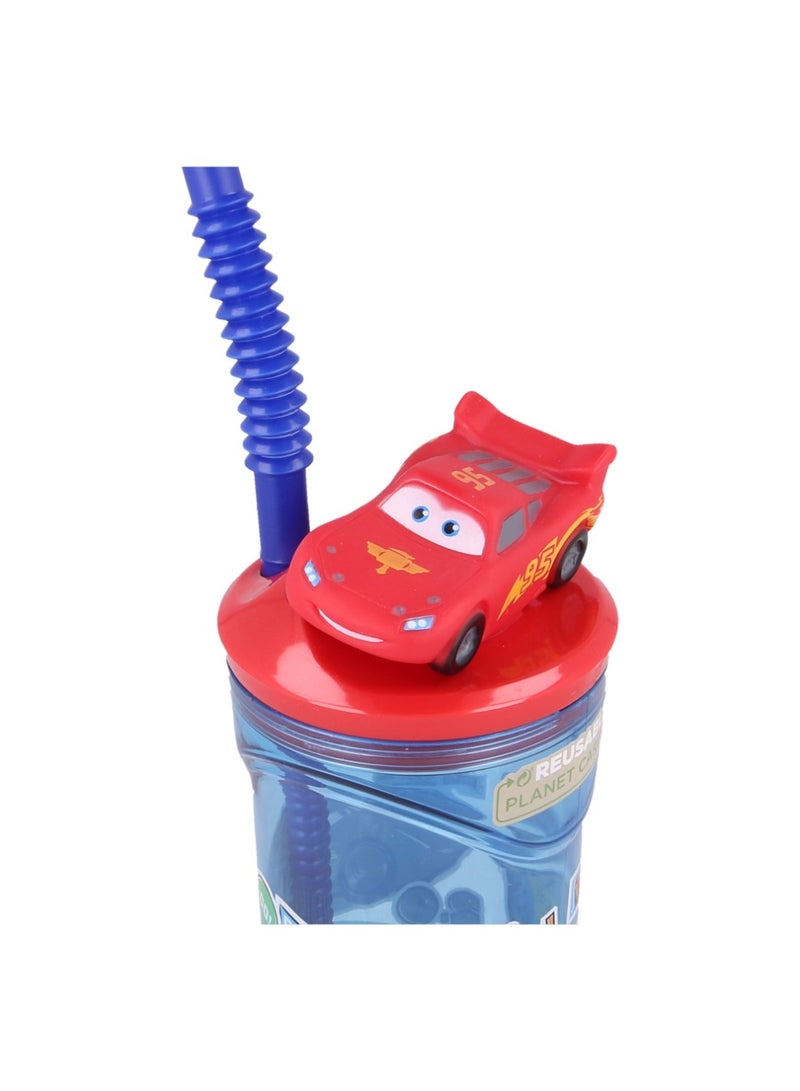 Pixar 3D FIGURINE TUMBLER 360 ML CARS STICKERS - Image 4