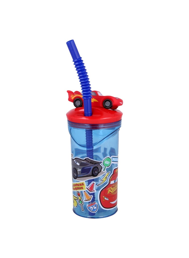 Pixar 3D FIGURINE TUMBLER 360 ML CARS STICKERS - Image 3