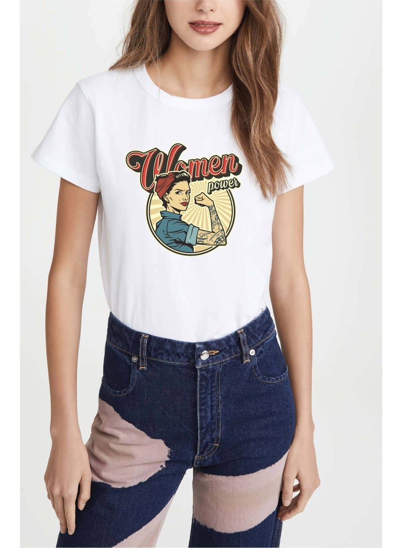 PRINTSHOP4ME International Womens Day Tshirt showing Women Empowerment Design 10 - Image 2