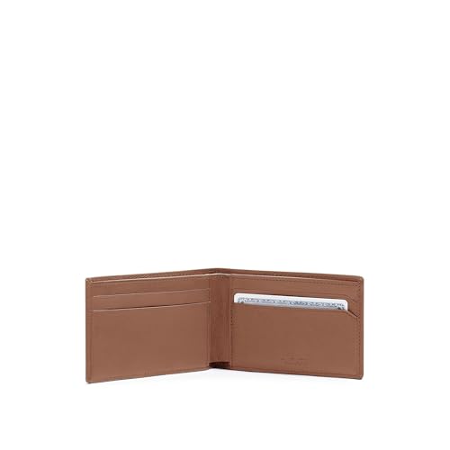 TUMI - Nassau Slim Single Billfold Wallet - Card Holder Wallet for Men & Women - RFID Wallet Protection - Nappa Leather Material - Cognac - Image 2