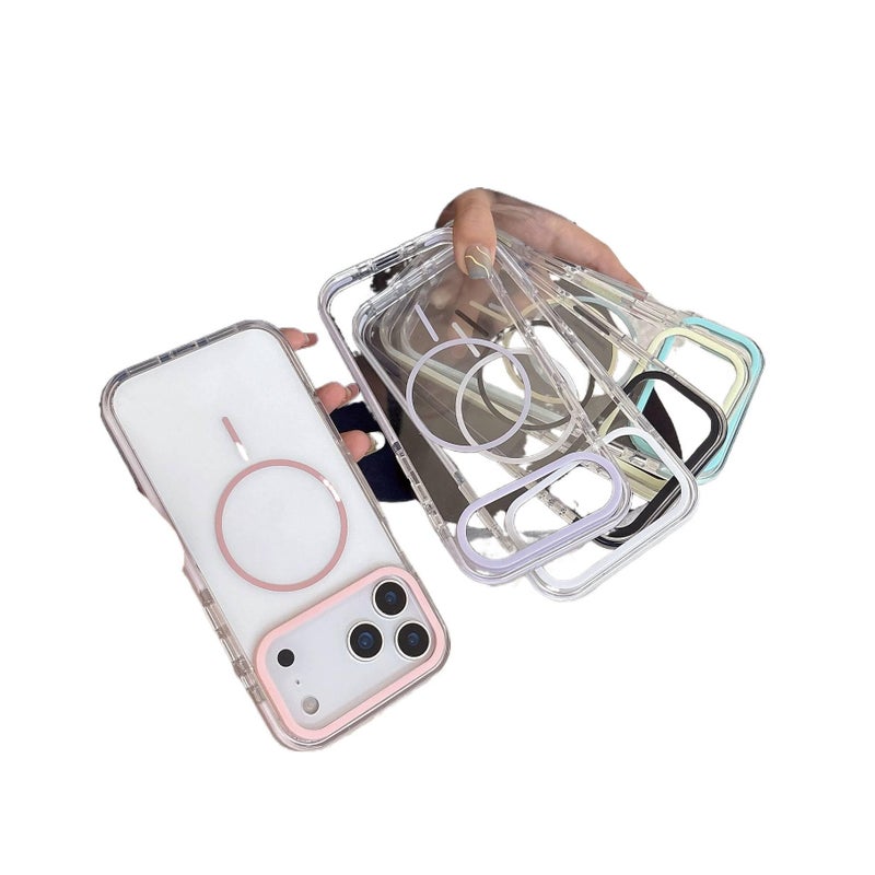 MagSafe Case | Pink | Drop Protection | Strong Magnetic | Shockproof Cover for iPhone 12 Pro Max - Image 5
