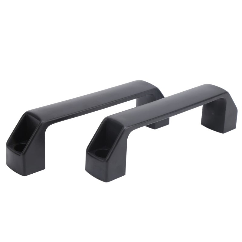 Welding Machine Pull Handle 150mm Nylon Plastic Smooth Surface Grip - 8.5mm Mounting Hole Diameter Machine Handle for Industrial Equipment - Image 1