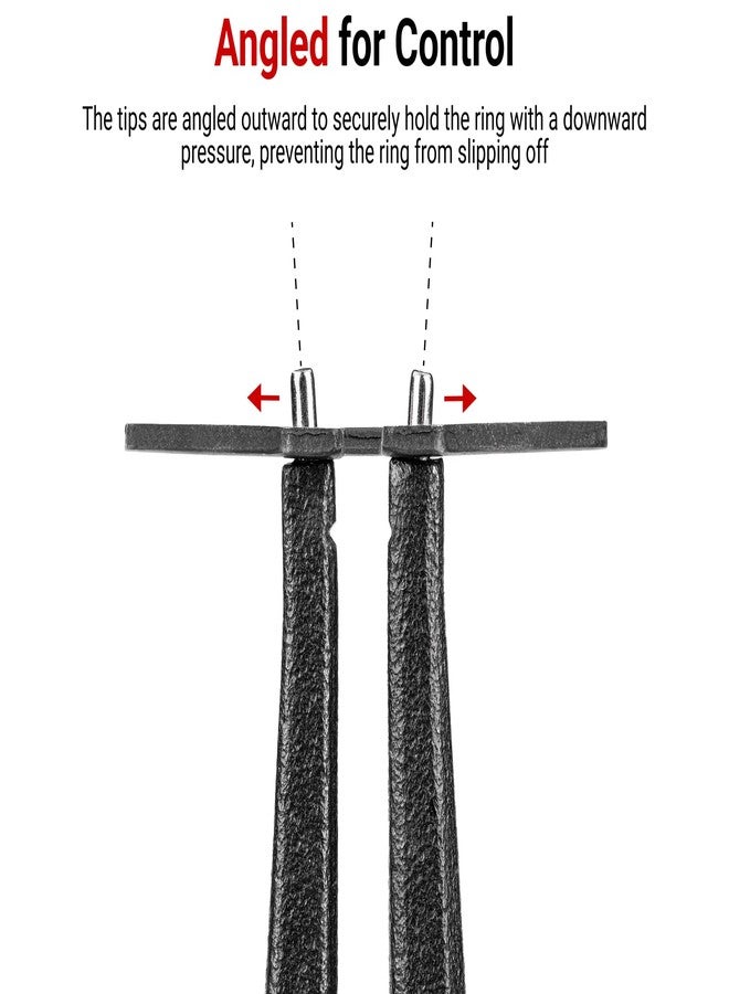 TEKTON 5 Inch 90-Degree External Retaining Ring Pliers (0.047 in. Tips) | PRR31055 - Image 2