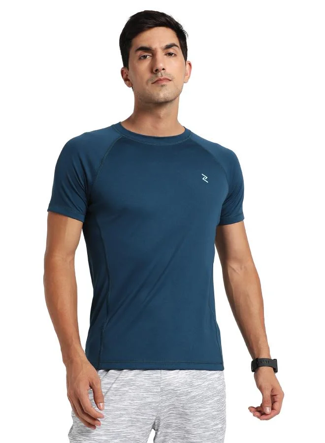 زيسي تيشيرت رجالي بأكمام راجلان