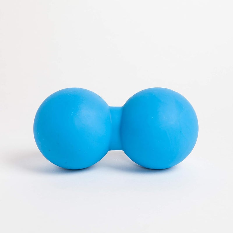 RAD Roller XL I Deep Tissue Peanut Massage Tool for Neck, Upper Back, Thoracic Spine, Psoas, Quads and Hamstring Self Myofascial Release, Massage and Mobility in Soft Density I Blue - Image 3