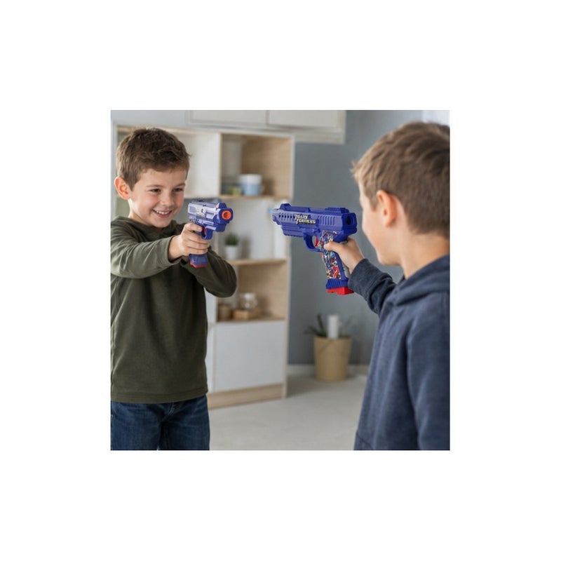 Transformers Water Blaster Toy Gun with Water Beads for Kids, Blue - Image 4