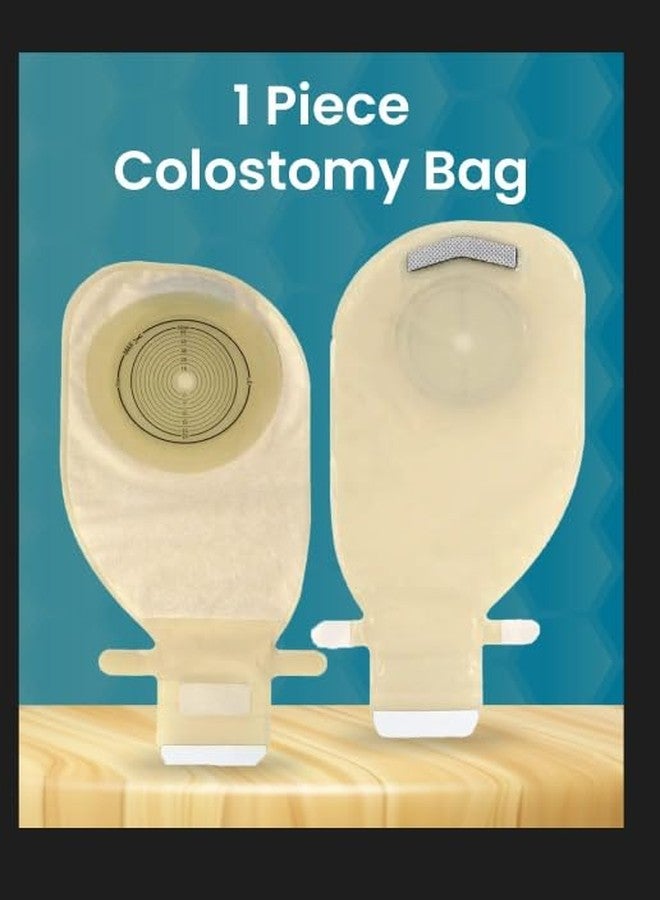 MED Free Single Piece Transparent 75 MM Stoma Bags (Pack Of 10) For urine/stool collection - Image 4