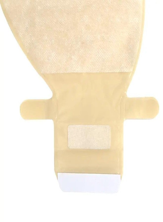 MED Free Single Piece Transparent 75 MM Stoma Bags (Pack Of 10) For urine/stool collection - Image 2