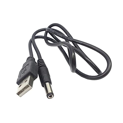 JSER USB 2.0 A Type Male to 5.5 x 2.5mm DC 5V Power Plug Barrel Connector Charge Cable 3ft - Image 4