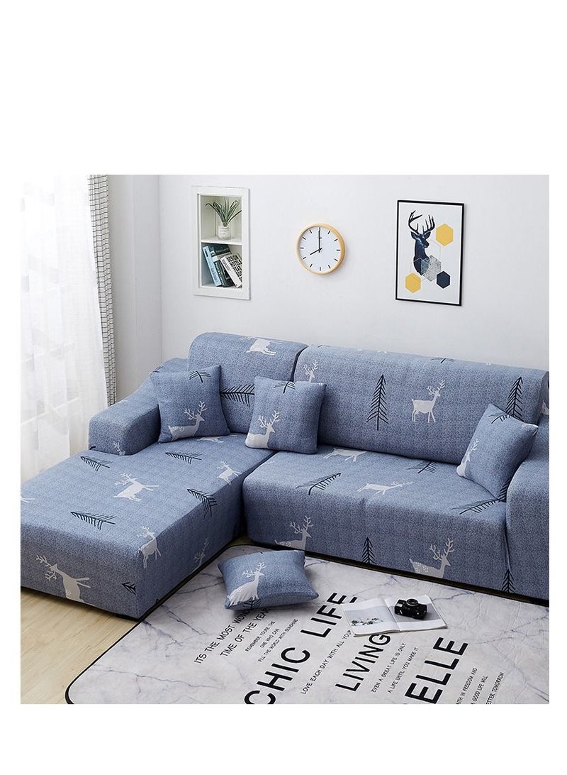 Y&D Furniture Cover for Sofa and Seats Elastic Couch Decoration Copridivano Stretch  Size  XL