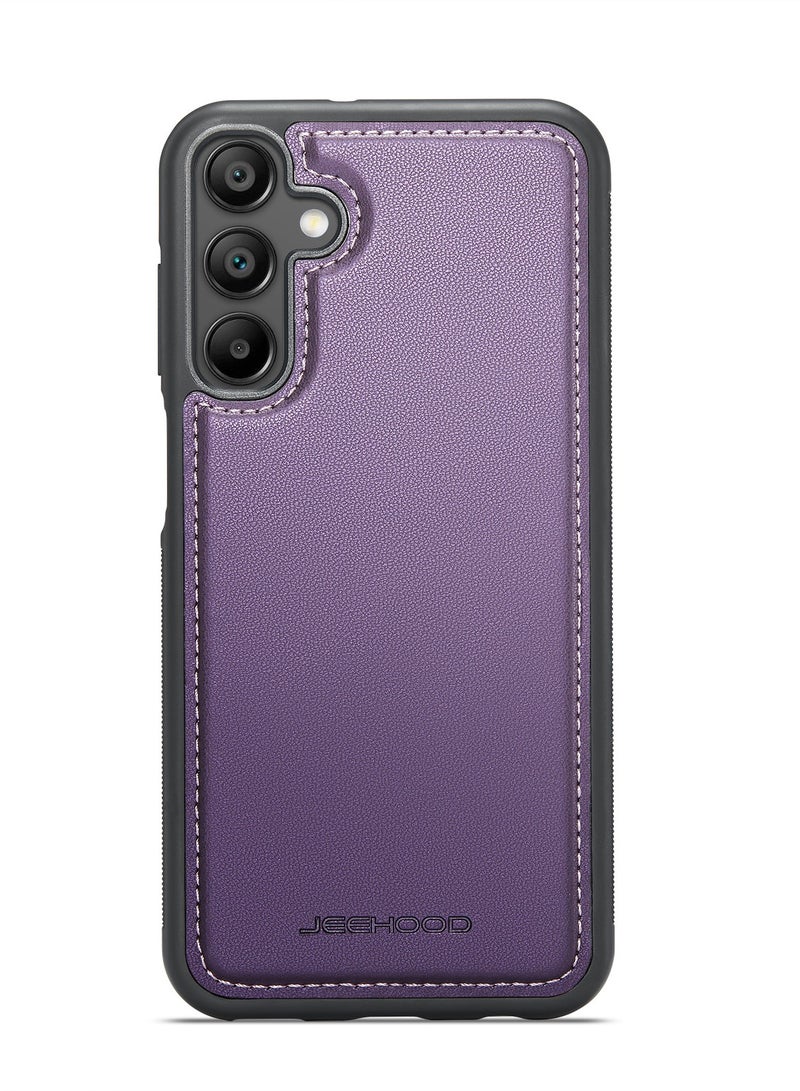 جيهود جراب حمايه من الجلد الصناعي الفاخر  متوافق مع  Samsung Galaxy A26 (ارجواني) - Image 3
