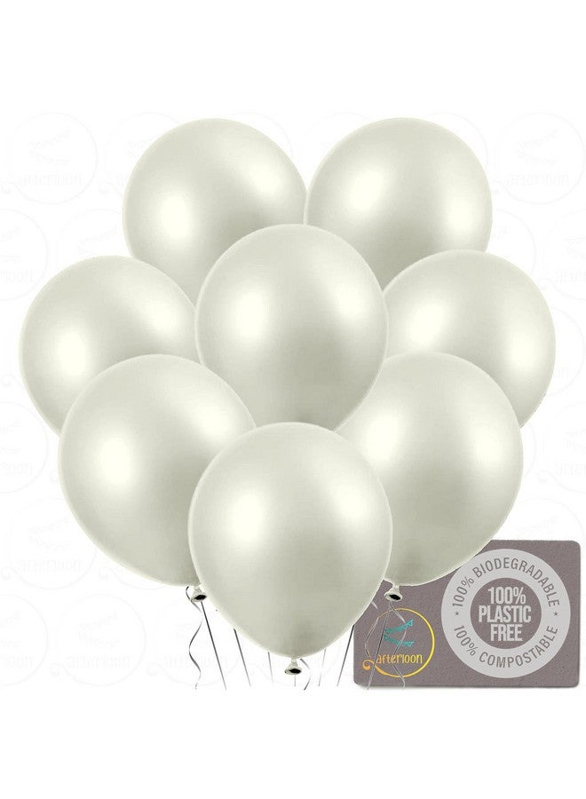 Balloon Red Afterloonbiodegradable Balloons 24 Pcs Pearlized White 12 Inch Pearl Color Pearlescent Thickened Extra Strong Latex Helium Float Colorful Bulk Color Ballon Globos Para Decoration De Fiestas Kids - Image 1