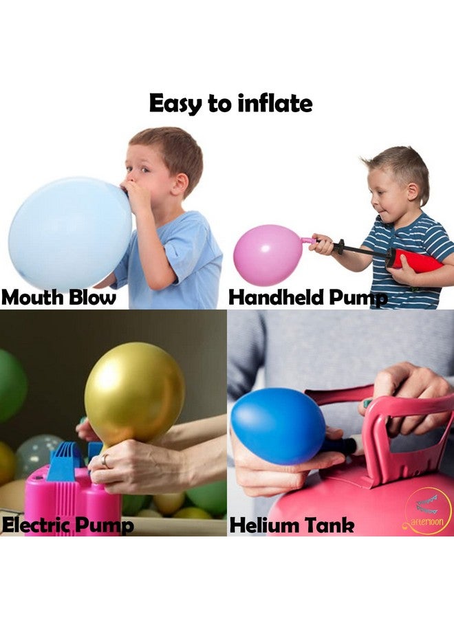 Balloon Red Afterloonbiodegradable Balloons 24 Pcs Pearlized White 12 Inch Pearl Color Pearlescent Thickened Extra Strong Latex Helium Float Colorful Bulk Color Ballon Globos Para Decoration De Fiestas Kids - Image 2