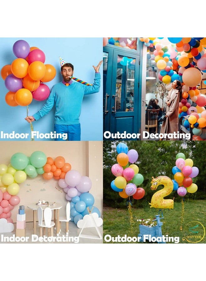 Balloon Red Afterloonbiodegradable Balloons 24 Pcs Pearlized White 12 Inch Pearl Color Pearlescent Thickened Extra Strong Latex Helium Float Colorful Bulk Color Ballon Globos Para Decoration De Fiestas Kids - Image 3