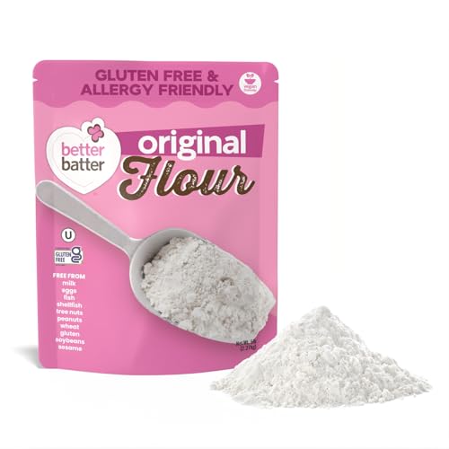 Better Batter Original Blend Multipurpose Gluten Free Flour 5lb  Certified GFCO Vegan Kosher NonGMO  Top 9 Allergen Free Award Winning CupforCup Baking Alternative to Regular Wheat Flour - Image 1