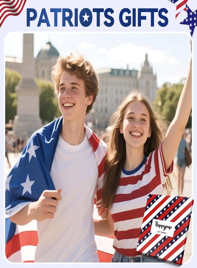 Happy Pop HAPPYPOP Patriots Gifts for Men Women - American Flag Gifts, Republican 4th of July Socks, America Flag USA Patriotic Socks - Image 5