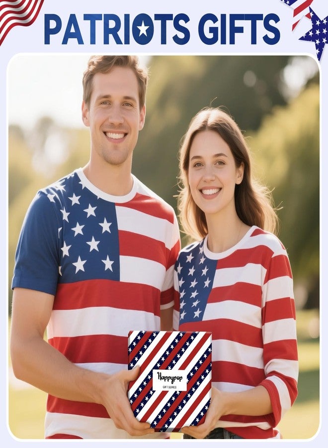 Happy Pop HAPPYPOP Patriots Gifts for Men Women - American Flag Gifts, Republican 4th of July Socks, America Flag USA Patriotic Socks - Image 2