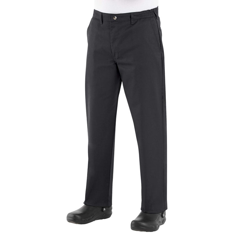 Chef Designs Men's Chef Pant, Black, 34W x 32L - Image 5