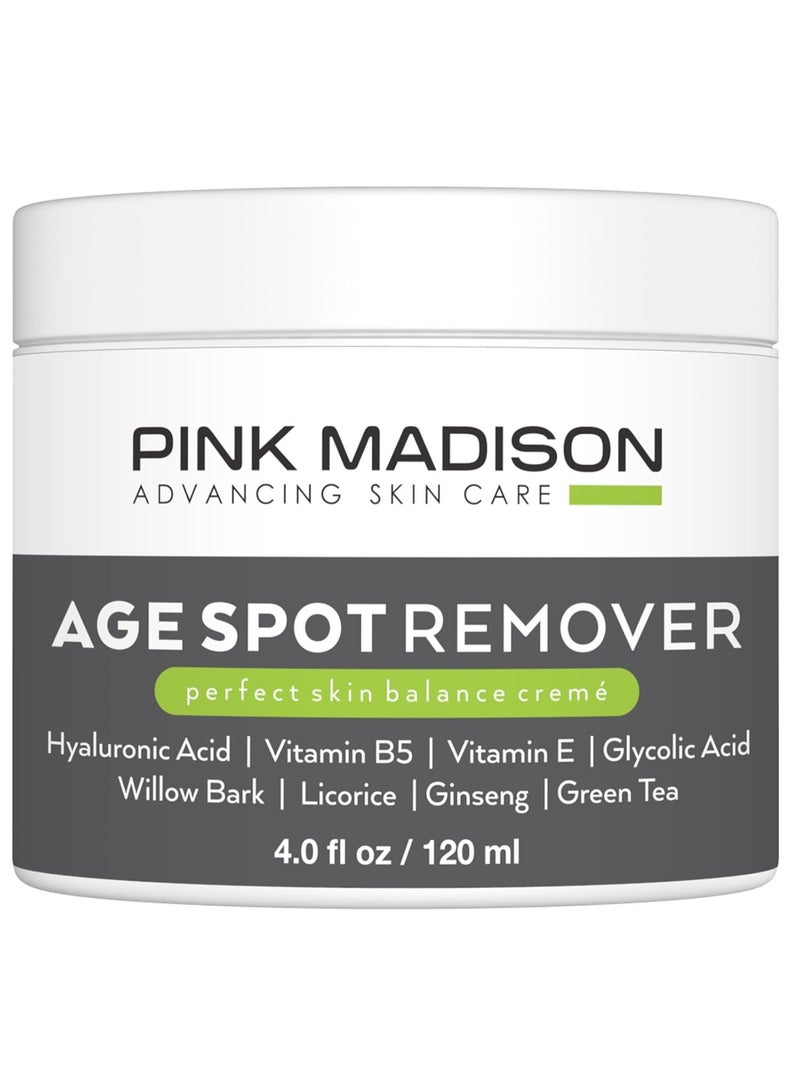 Dark Spot Corrector Best Age Spot Remover Treatment for Face Hands Body Circle 4 Ounce Cream