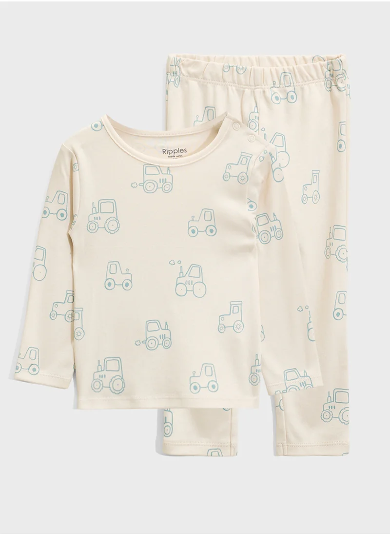 Ripples Boys Nightwear Set