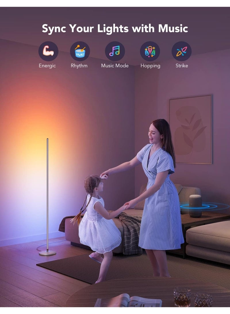 Govee Smart Light Bulb E27, Colour Changing with Music Sync Lamp, 54 Scenes, 16 Million DIY Colours, WiFi & Bluetooth LED Smart Bulb Works  Google Assistant Home App, Pack of 4 - Image 3