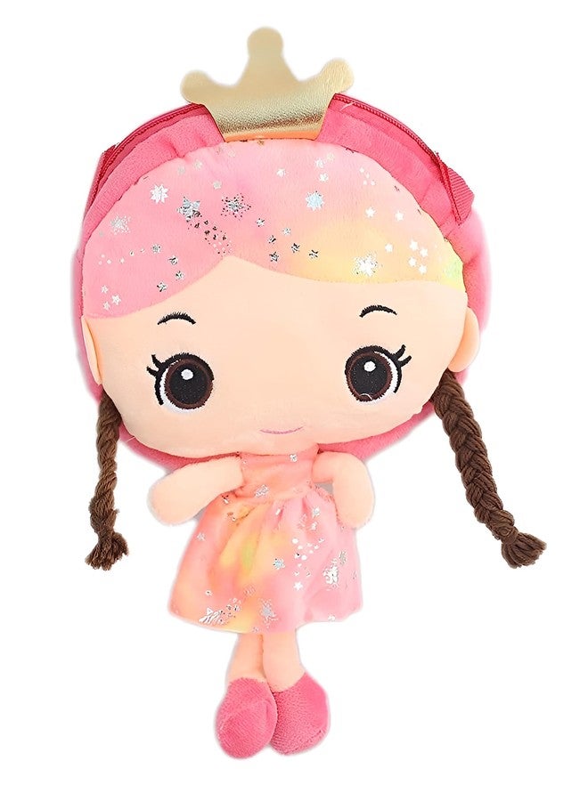 ANESHA Doll Cartoon shape side bag for kids a fun and functional accessory Cute cartoon shape shoulder bag for little girls your stylish adventure buddy (30 x 18 x 5 CM) - Image 1