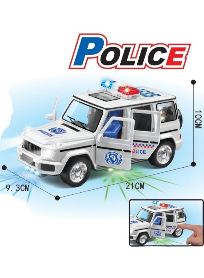 Toy Box City Police Car With LED Lights And Music - Image 2