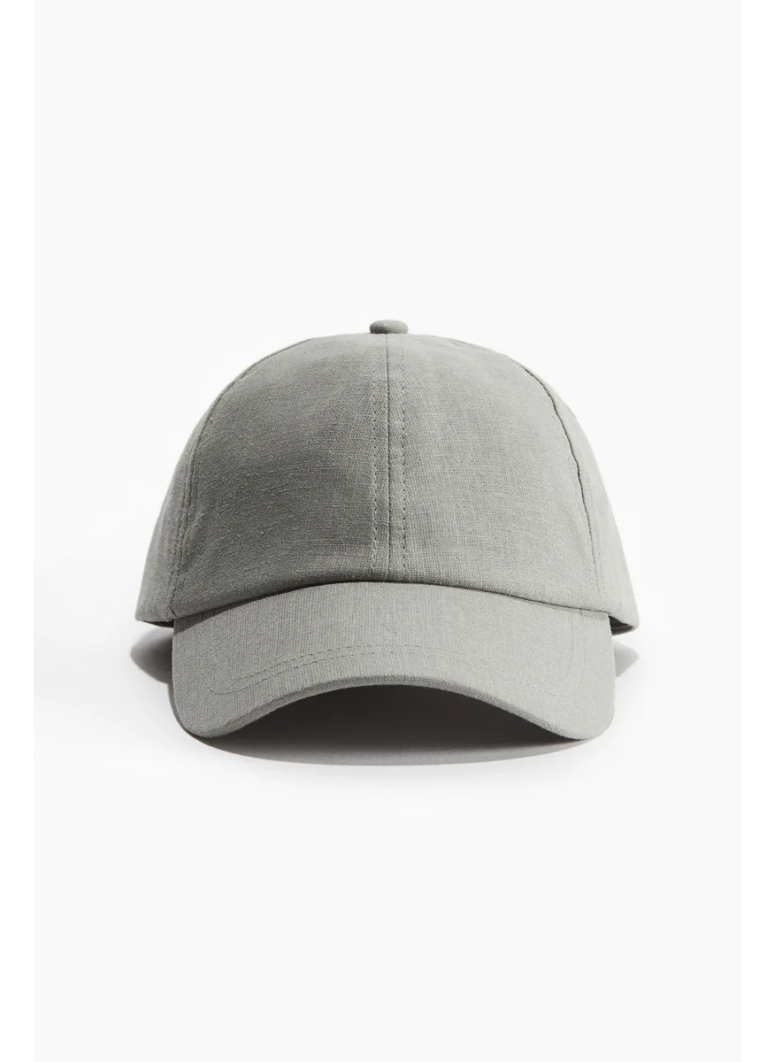 اتش اند ام Linen-Blend Cap