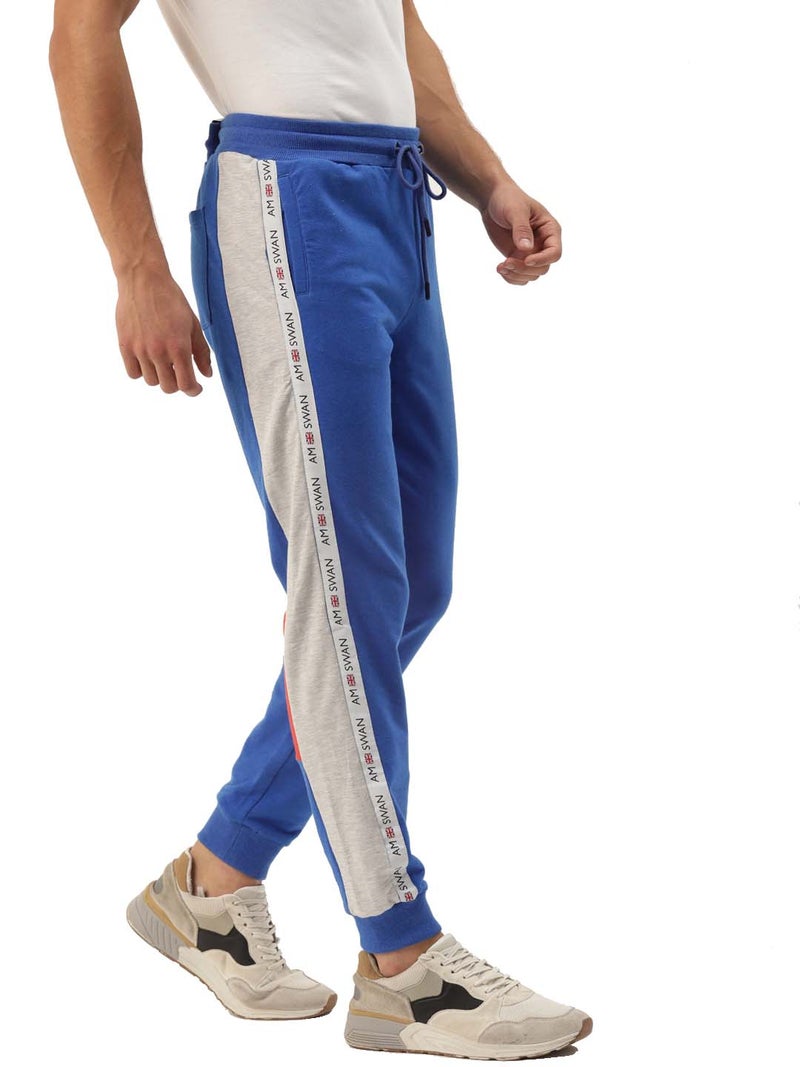 amswan PREMIUM COTTON COLOURBLOCKED TRACK PANTS - Image 2