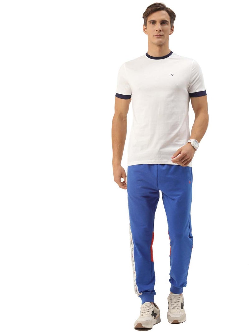 amswan PREMIUM COTTON COLOURBLOCKED TRACK PANTS - Image 4