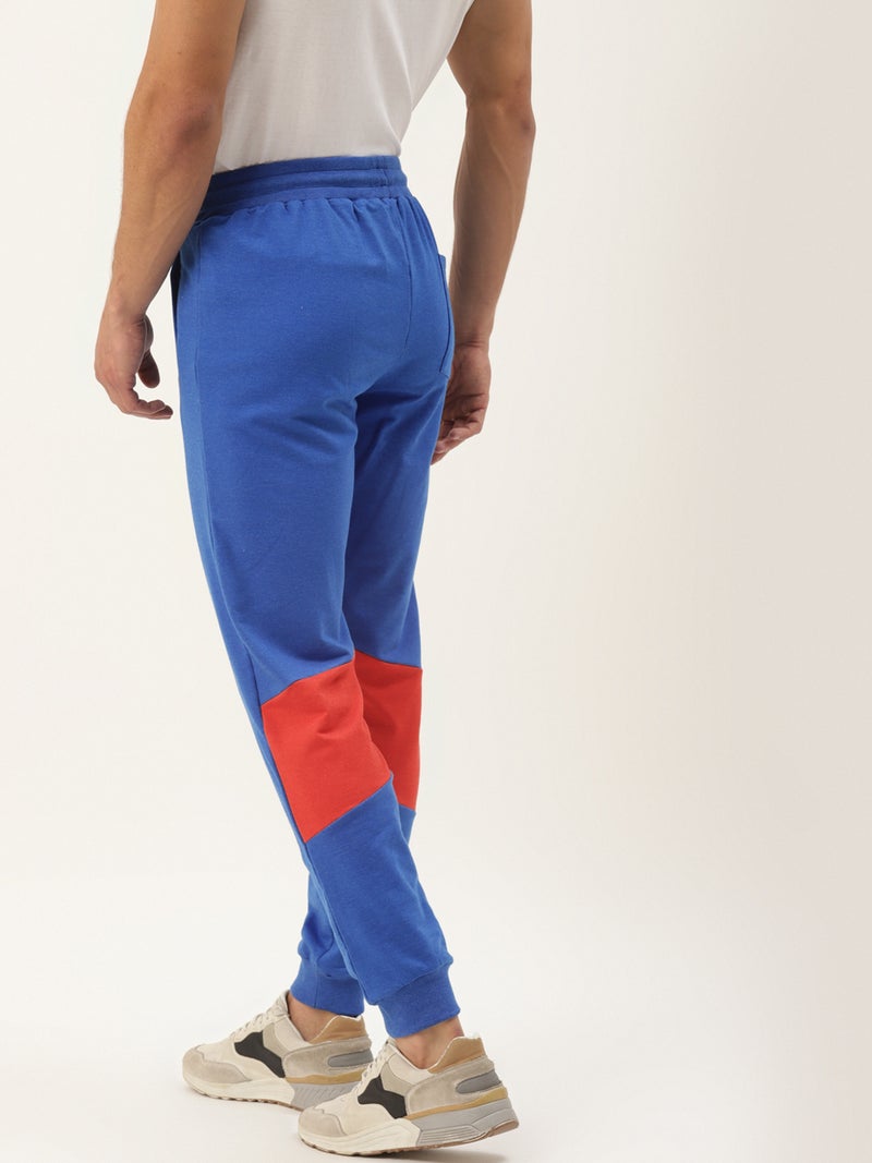amswan PREMIUM COTTON COLOURBLOCKED TRACK PANTS - Image 3