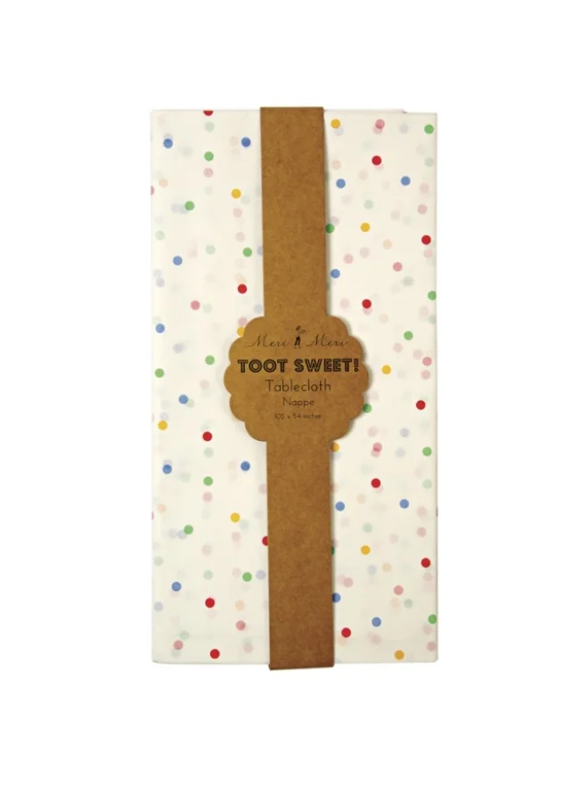 ميري ميري Toot Sweet Spotty Tablecloth