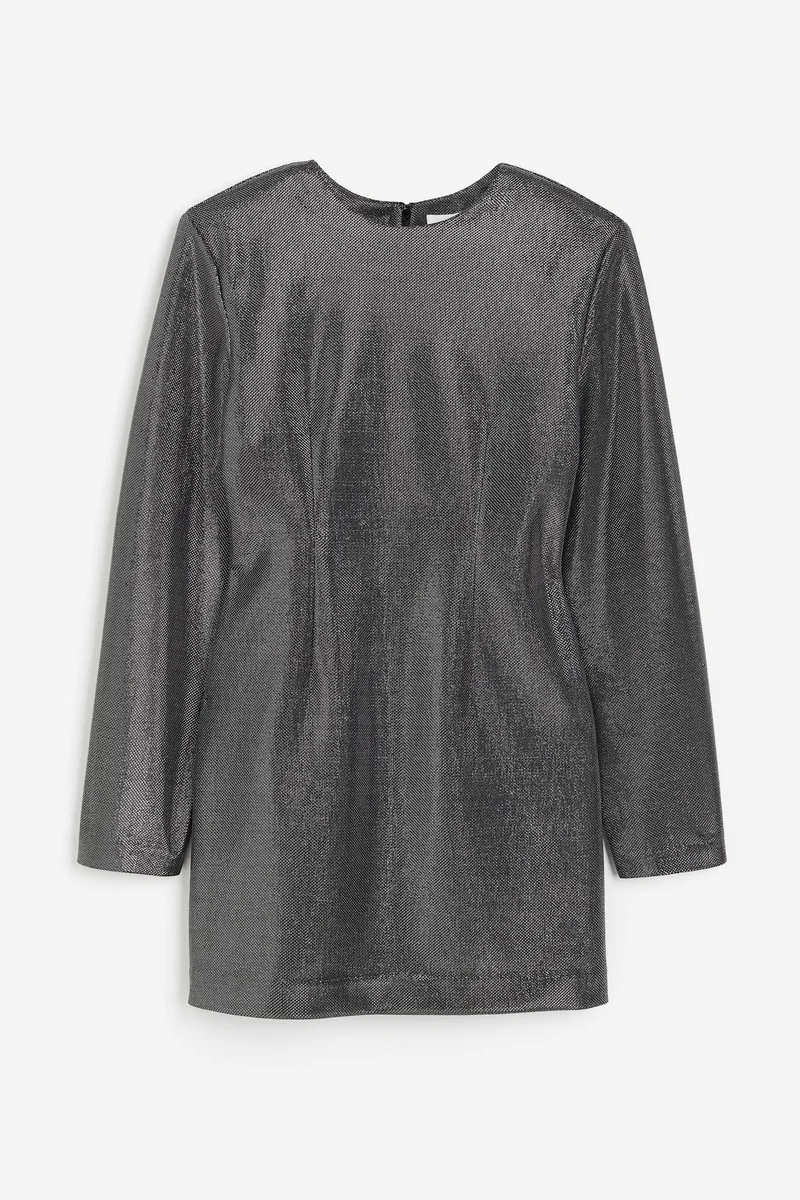 H&M Knitted Shimmer Dress