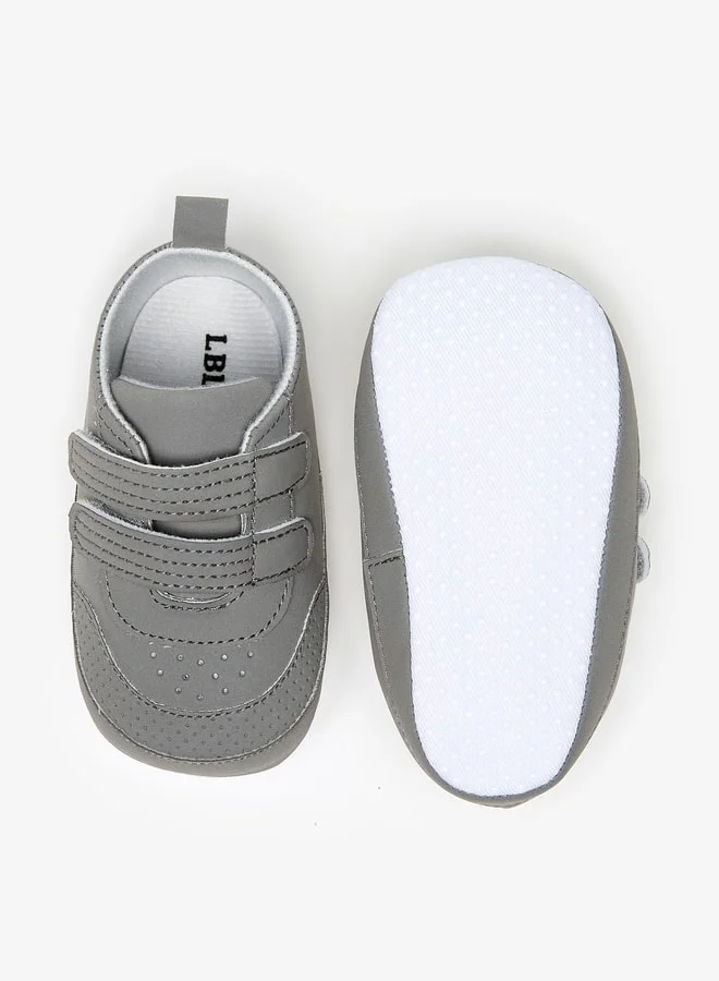 ال بي ال من شو اكسبرس Boy's Perforated Booties With Hook And Loop Closure
