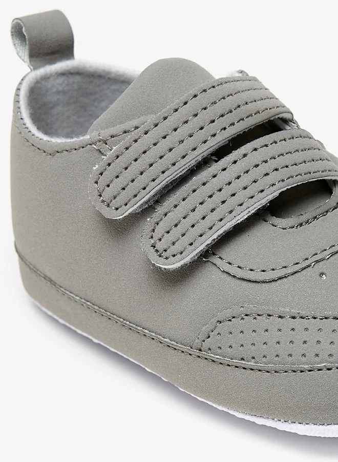 ال بي ال من شو اكسبرس Boy's Perforated Booties With Hook And Loop Closure