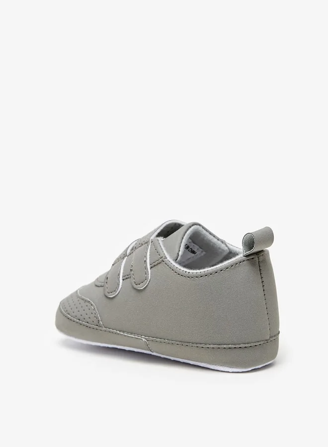 ال بي ال من شو اكسبرس Boy's Perforated Booties With Hook And Loop Closure